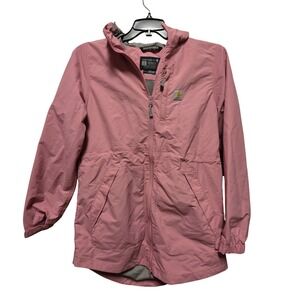 Carhartt Rain Defender Relaxed Fit Jacket Womens Small Pink OC4221-W Windbreaker